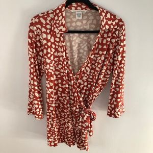 Diane Von Furstenburg Jilletta Matrnity Wrap Top